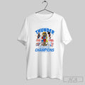Official Okc Thunder Western Conference 2025 Nba Finals Champions Signatures