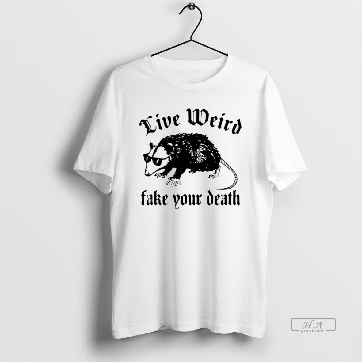 Official Opossum Live Weird Fake Your Death