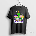 Official Peanuts Kansas State Wildcats Under Christmas Tree
