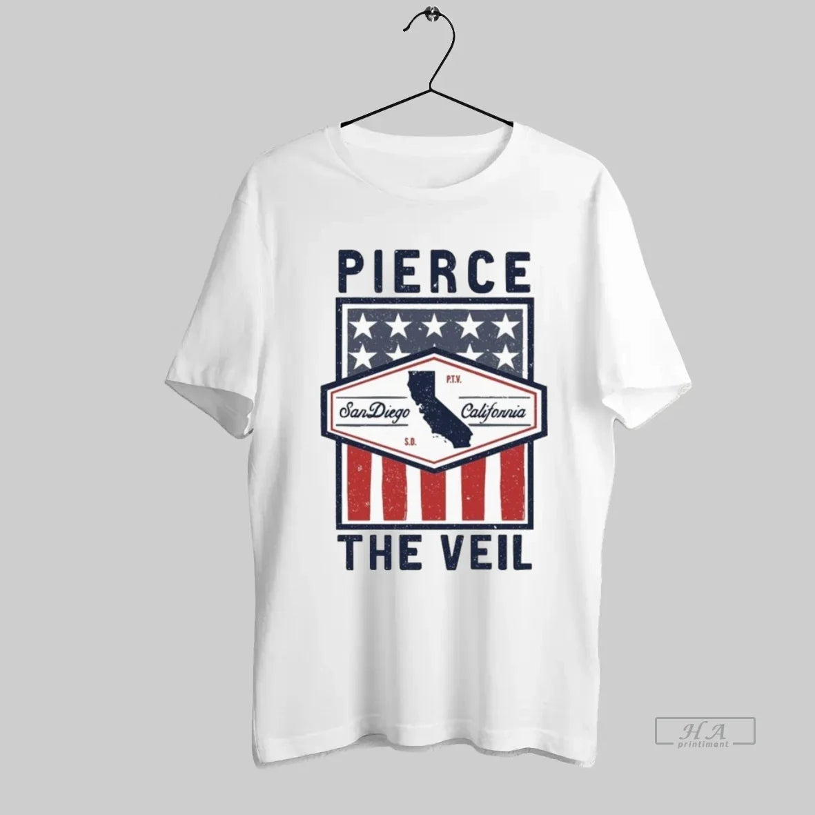 Official Pierce The Veil San Diego California U S Flag