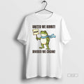 Official Portland Frog 2025 Hop United We Ribbit Divided We Croak