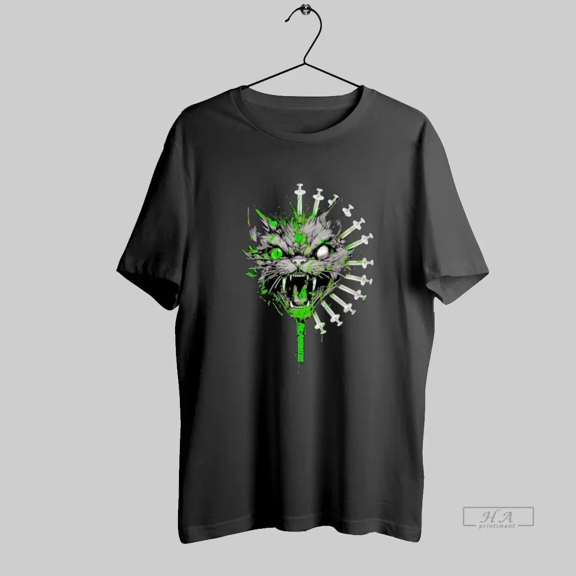 Official Re Animator Mad Cat With Syringes Drippy Liquid