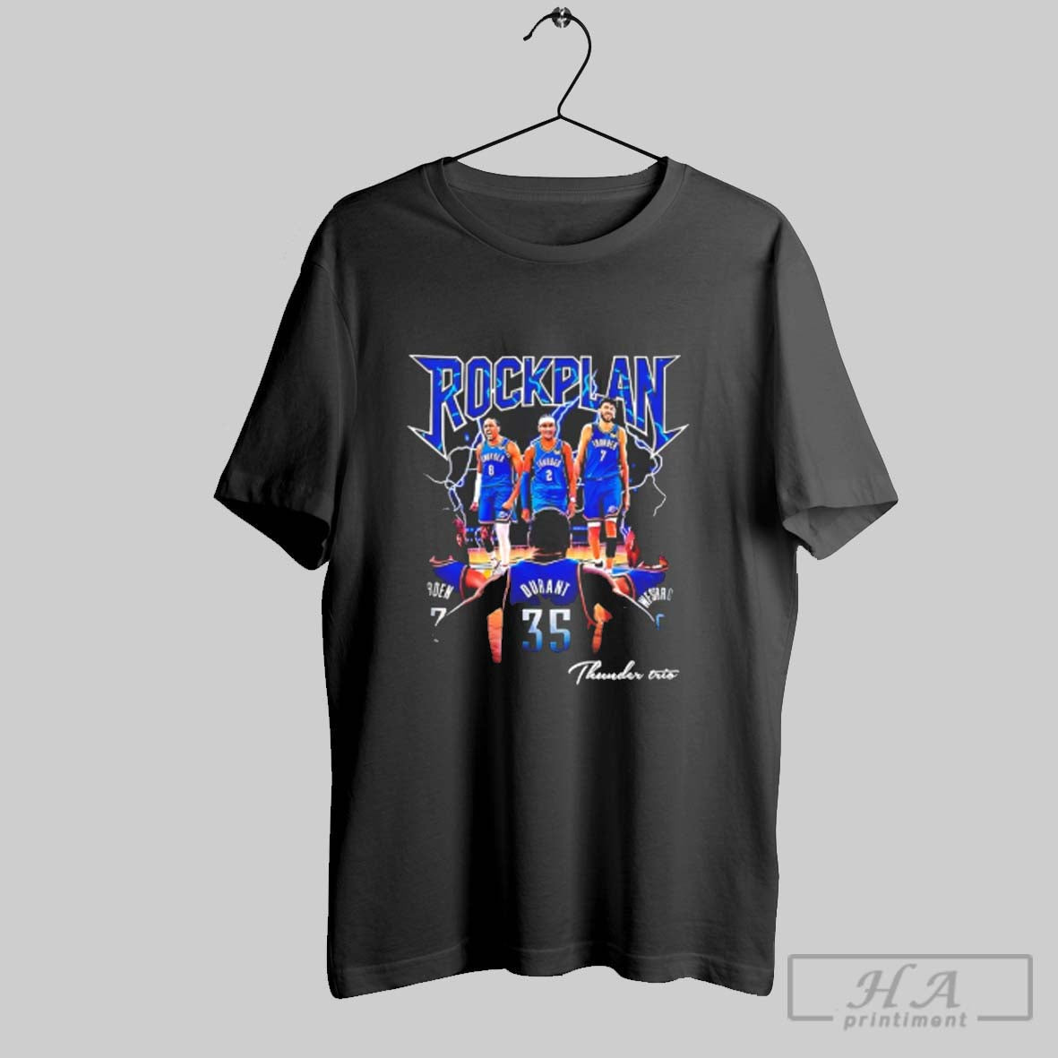Official Rockplan Okc Thunder Nba Finals 2025 Trio Legends