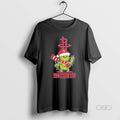 Official Santa Grinch Lights Houston Rockets Nba Christmas 2025
