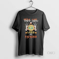 Official Skeleton Hearts Hands Halloween This Girl Loves Her Green Bay Packers