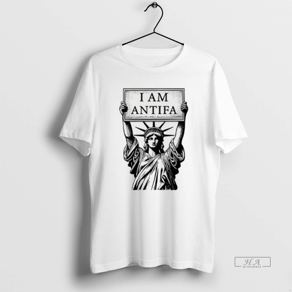 Official Statue Of Liberty I Am Antifa