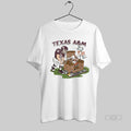 Official Texas Am Aggies Vs Tennessee Volunteers Smokin Em Mascot