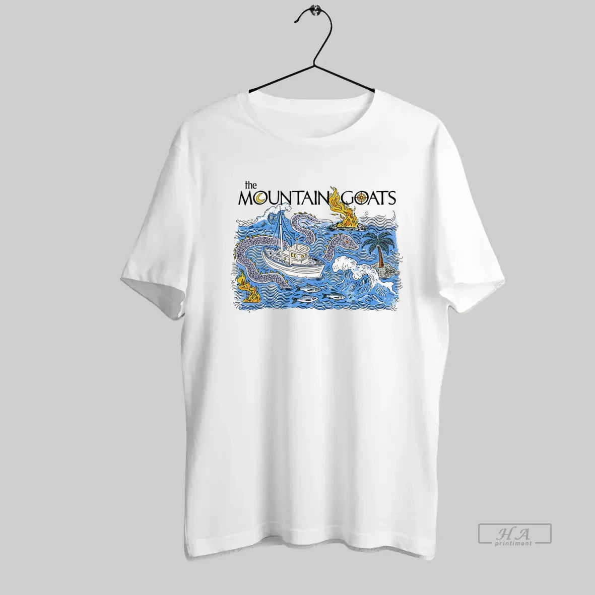 Official The Mountain Goats Sea Monster Ivory