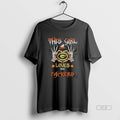 Official This Girl Loves Her Green Bay Packers Skeleton Halloween
