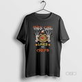 Official This Girl Loves Her Kansas City Chiefs Skelenton Halloween