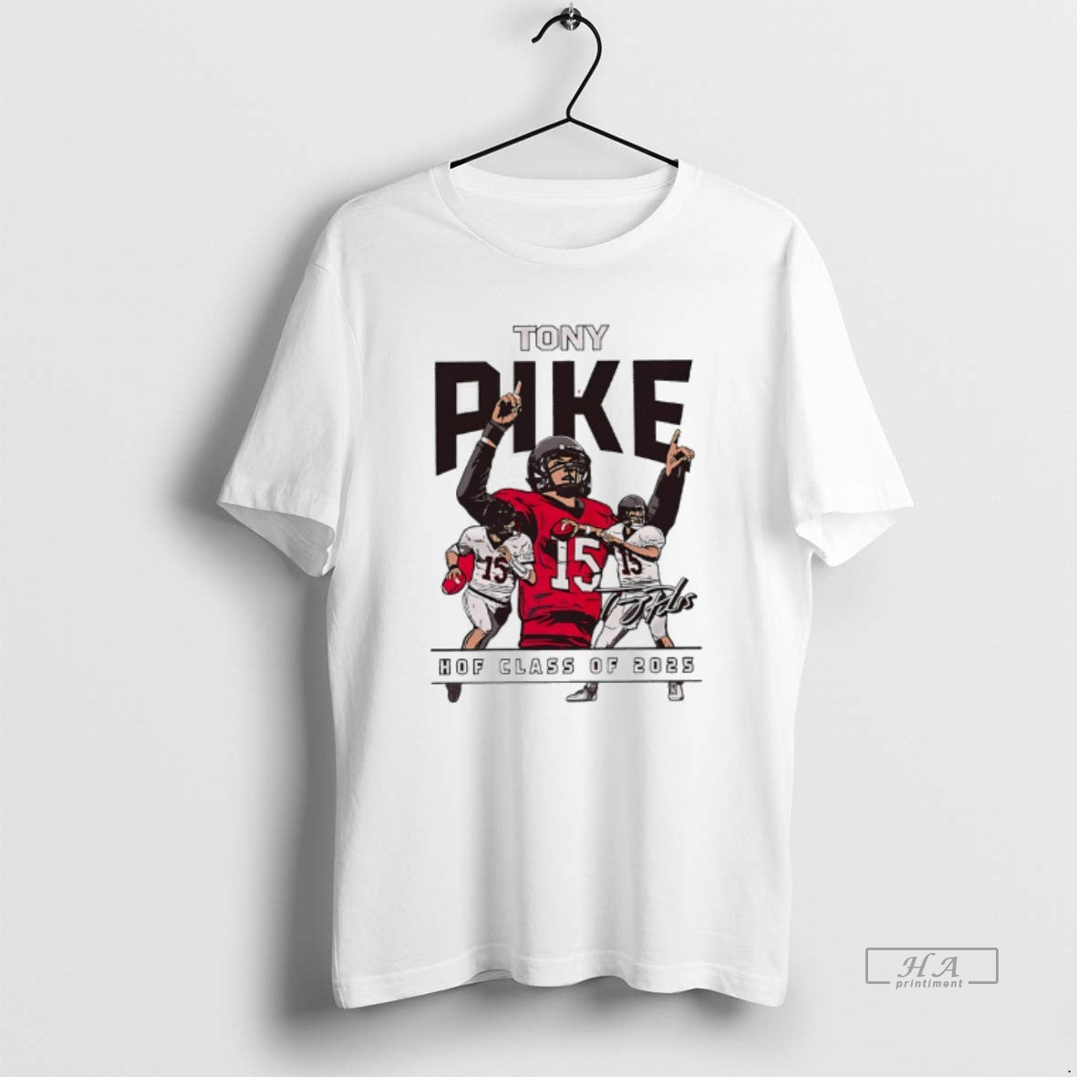 Official Tony Pike Hof Class Of 2025 Signature