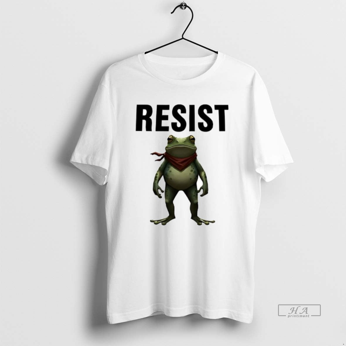 Official Top Resist Red Bandana Frog