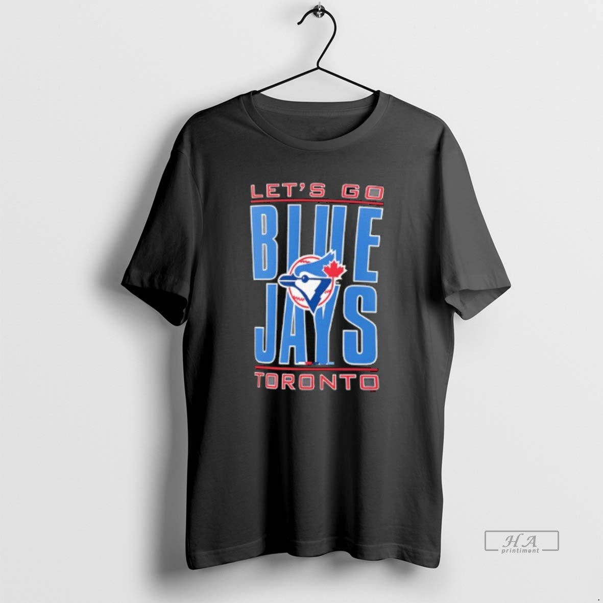 Official Toronto Blue Jays Lets Go Baseball Logo