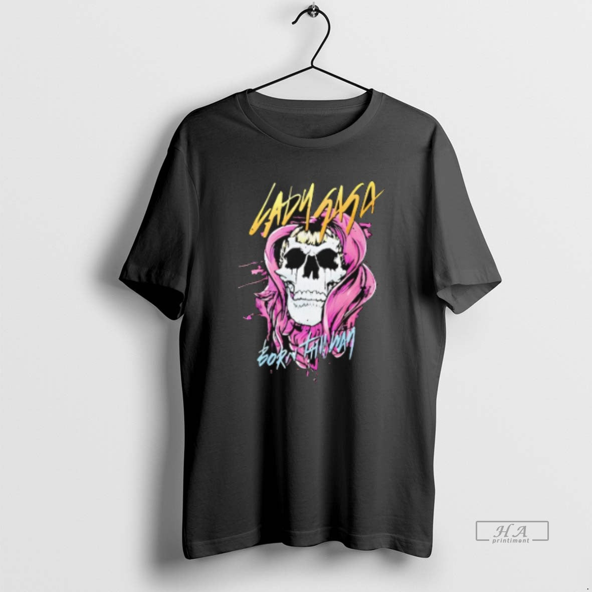 Official Trendy Born This Way Lady Gaga Skull Graphic