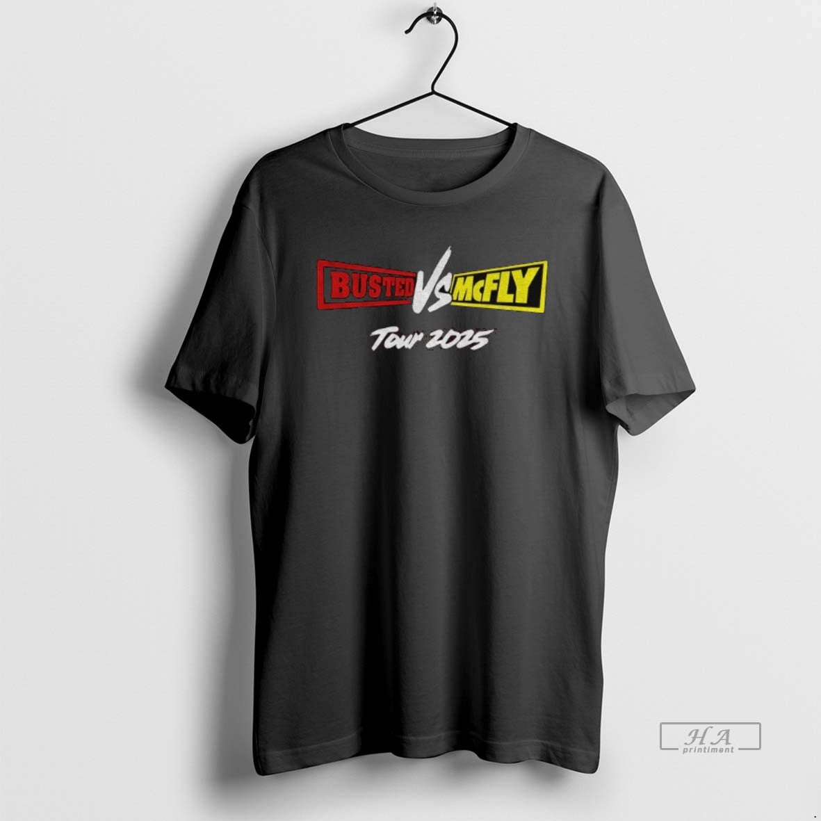 Official Trendy Busted Vs Mcfly Tour 2025 Logo