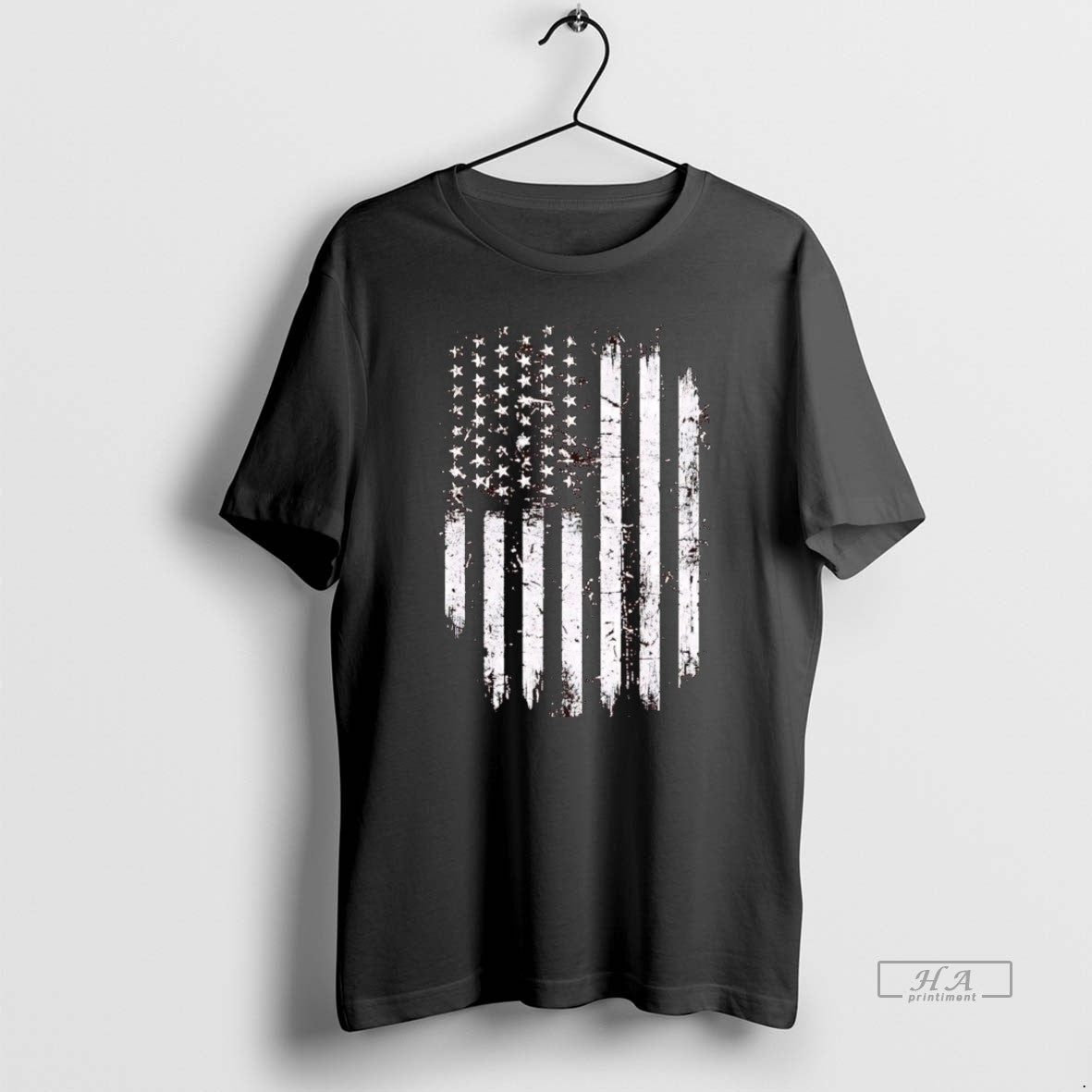 Official Trendy Grunge Usa Flag