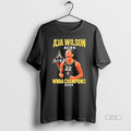 Official Trendy Las Vegas Aces Aja Wilson Wnba Champions 2025 Graphic