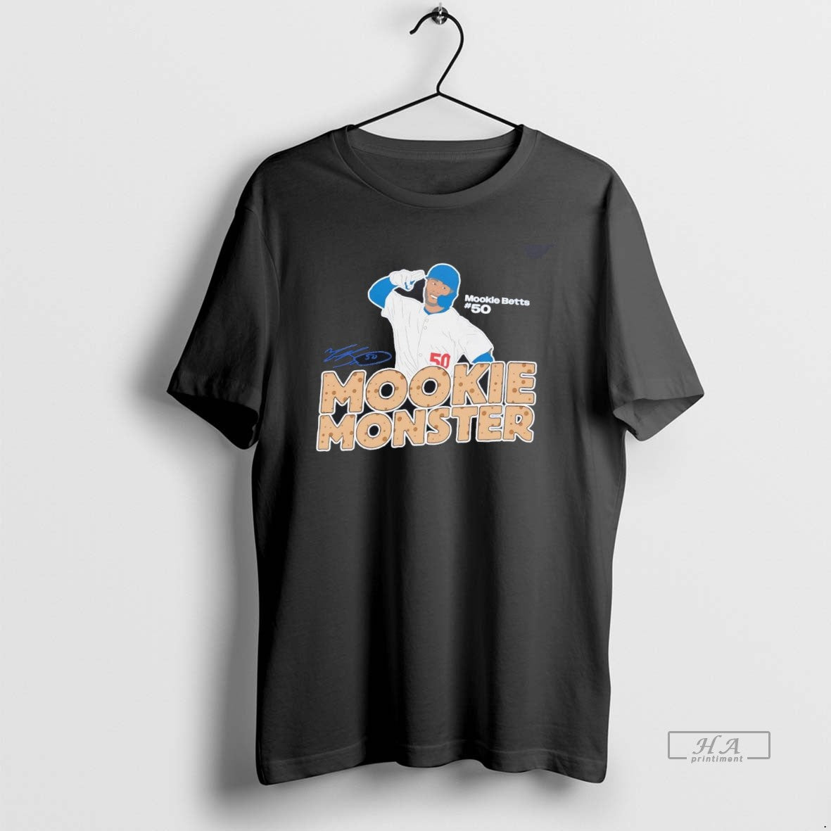 Official Trendy Mookie Betts Mookie Monster Celebration Signature