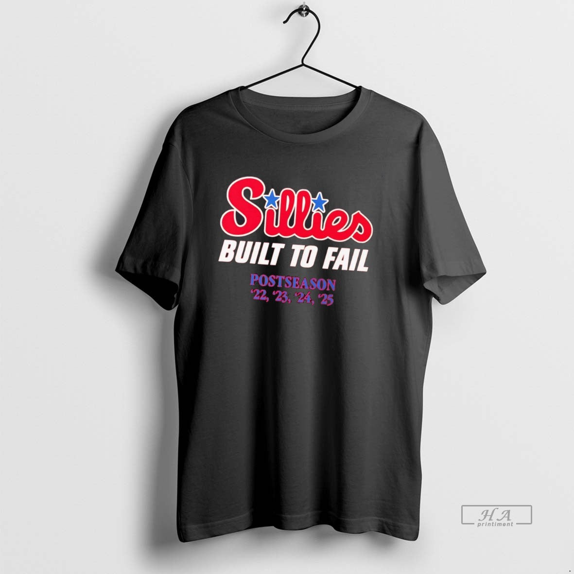 Official Trendy Phillies Sillies Built To Fail 2025 Postseason