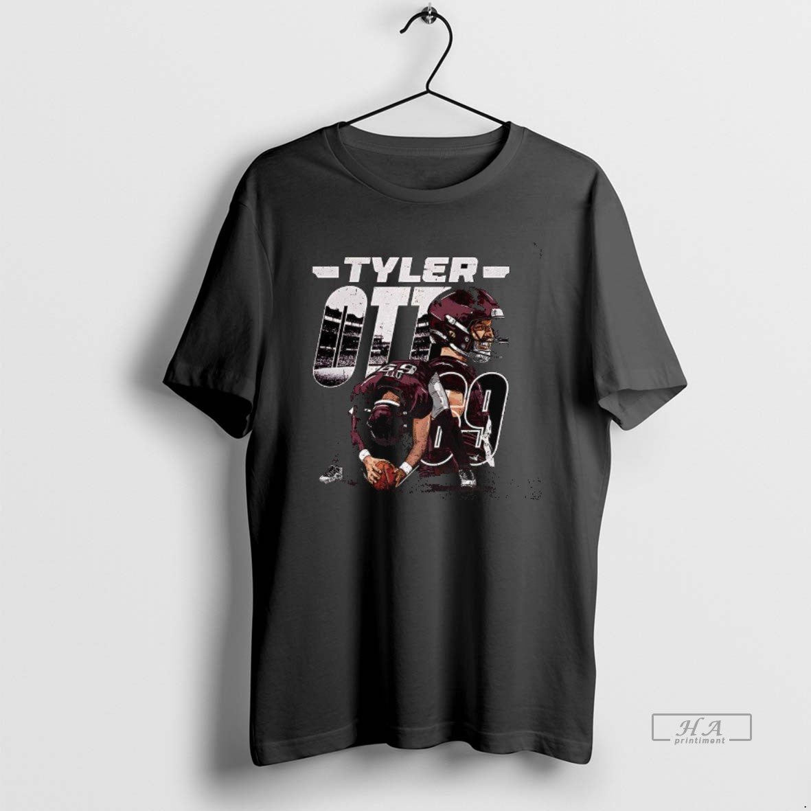 Official Tyler Ott Washington Commanders Football Player Name And Number 69
