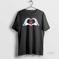 Official Vladimir Guerrero Jr Toronto Blue Jays Wearing Canada Heart Hands
