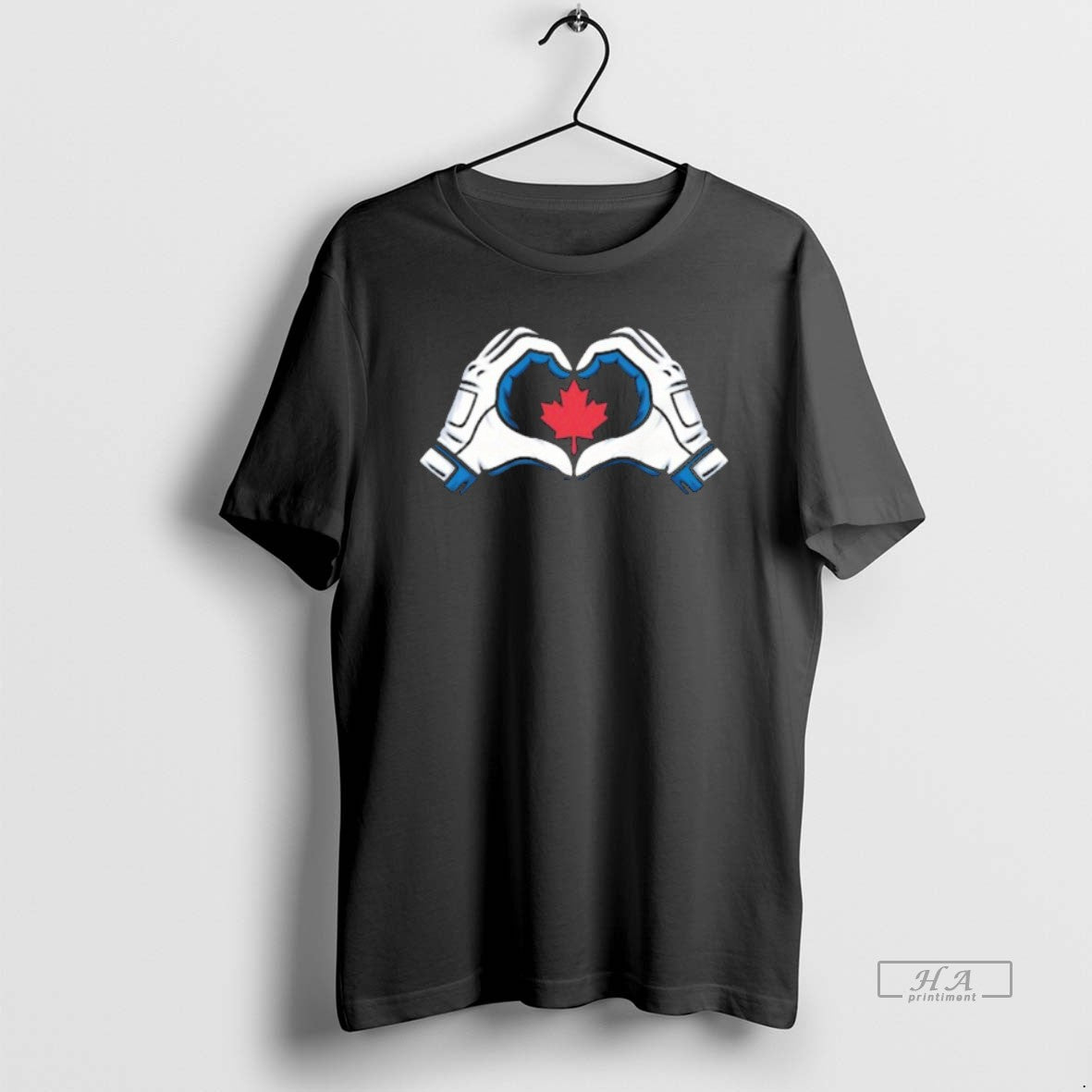 Official Vladimir Guerrero Jr Toronto Blue Jays Wearing Canada Heart Hands