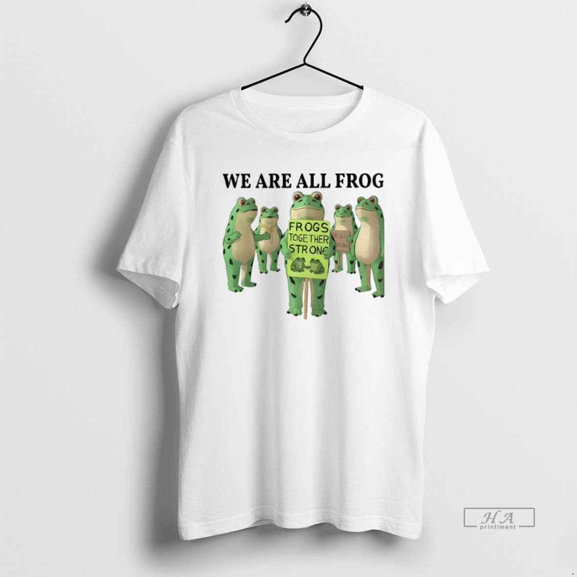 Official We Are All Frog Abolish Ice Anti Fascism Peaceful Protest