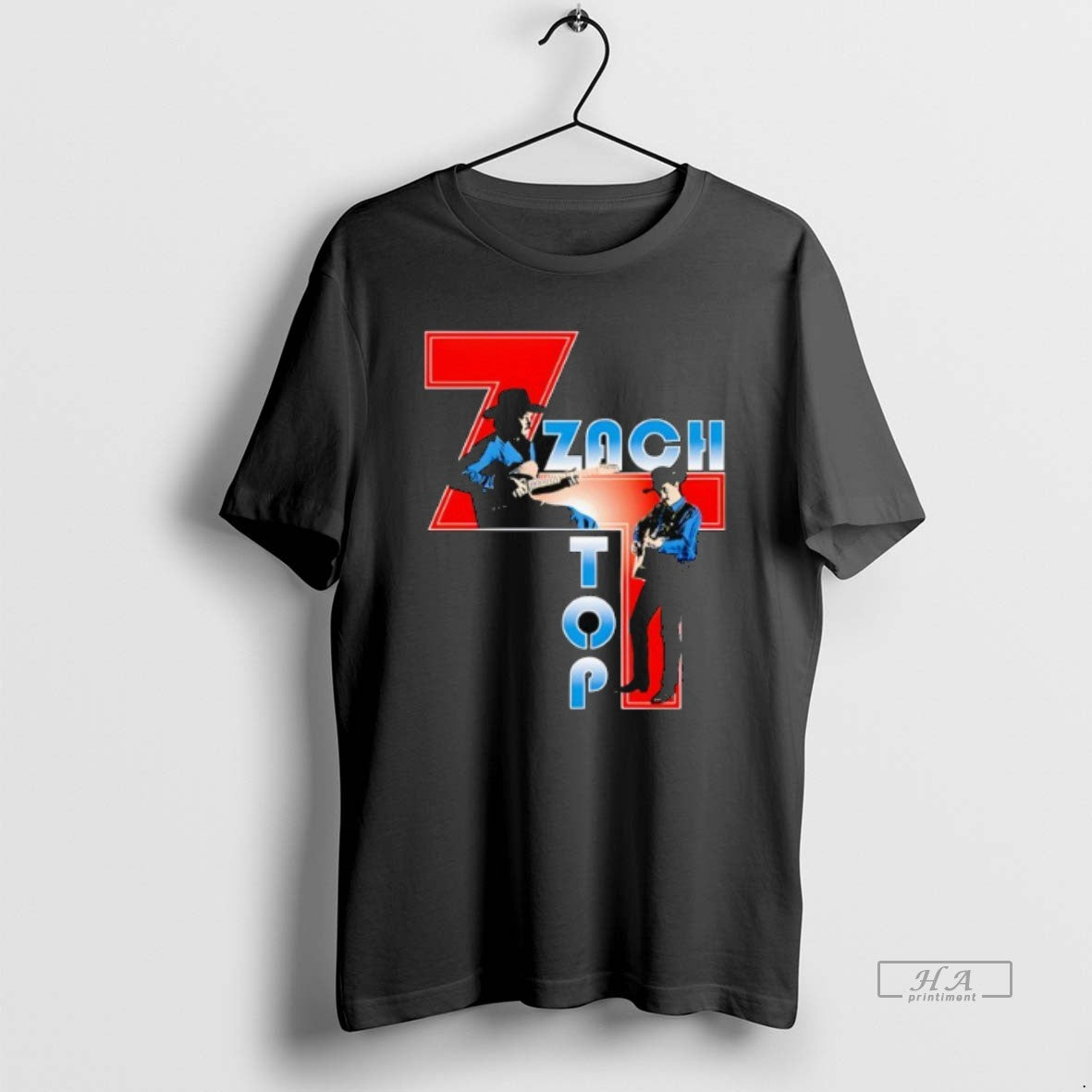 Official Zach Top Playing Guitar Graphic