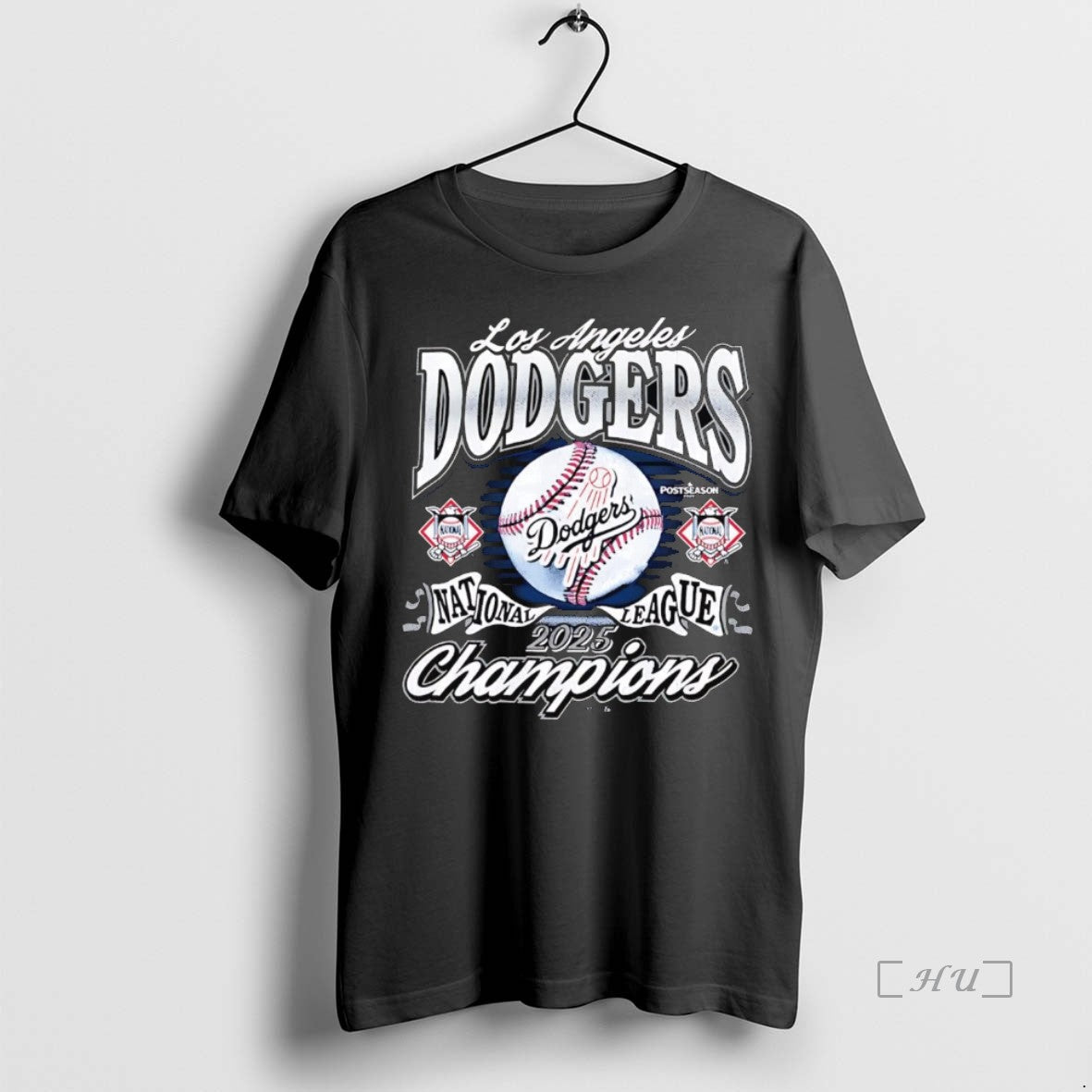 Officials 2025 National League Champions Los Angeles Dodgers