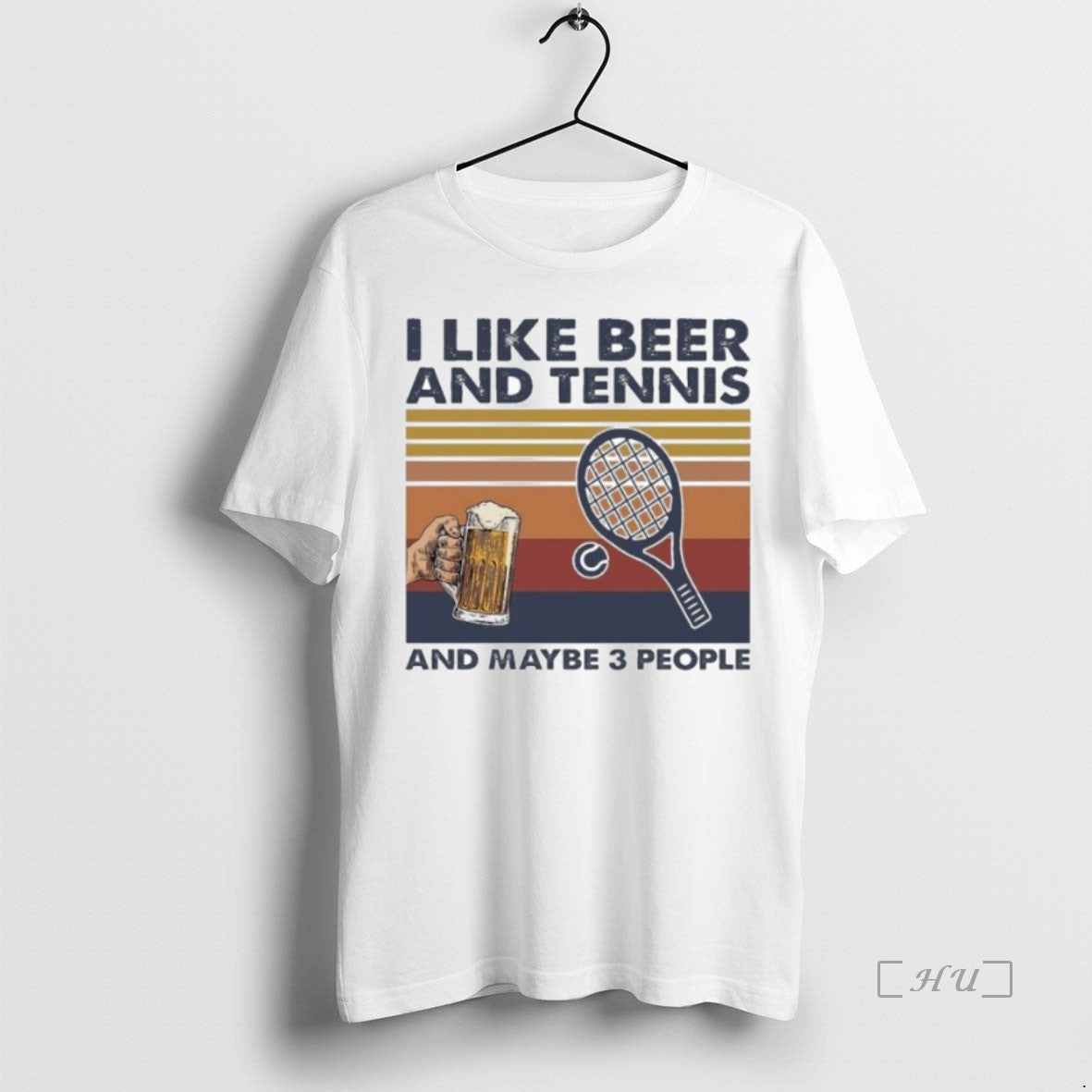Officials Beer And Tennis I Like And Maybe 3 People