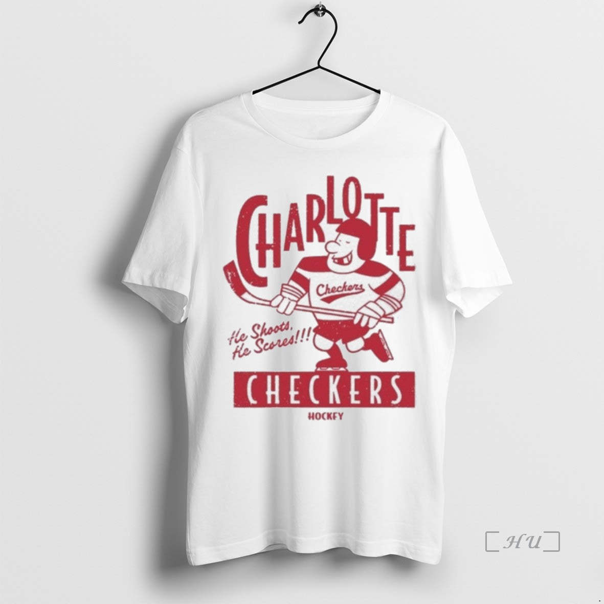 Officials Charlotte Checkers Retro Player