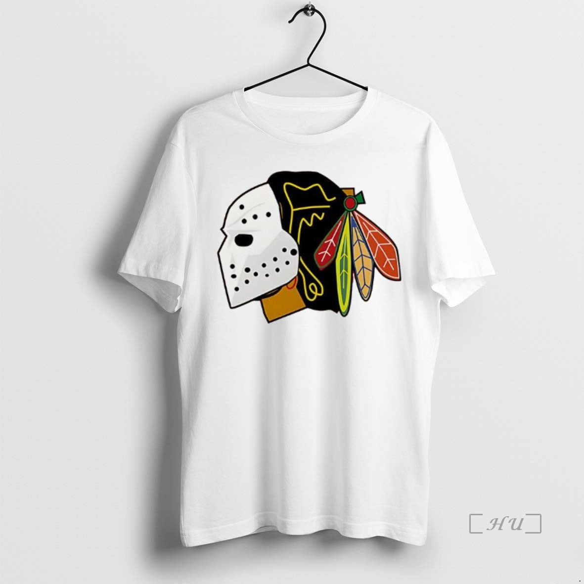 Officials Chicago Blackhawks Hockey Mask Color