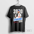 Officials Clayton Kershaw Strikeout King 3000 Los Angeles Dodgers Signature T Shirts