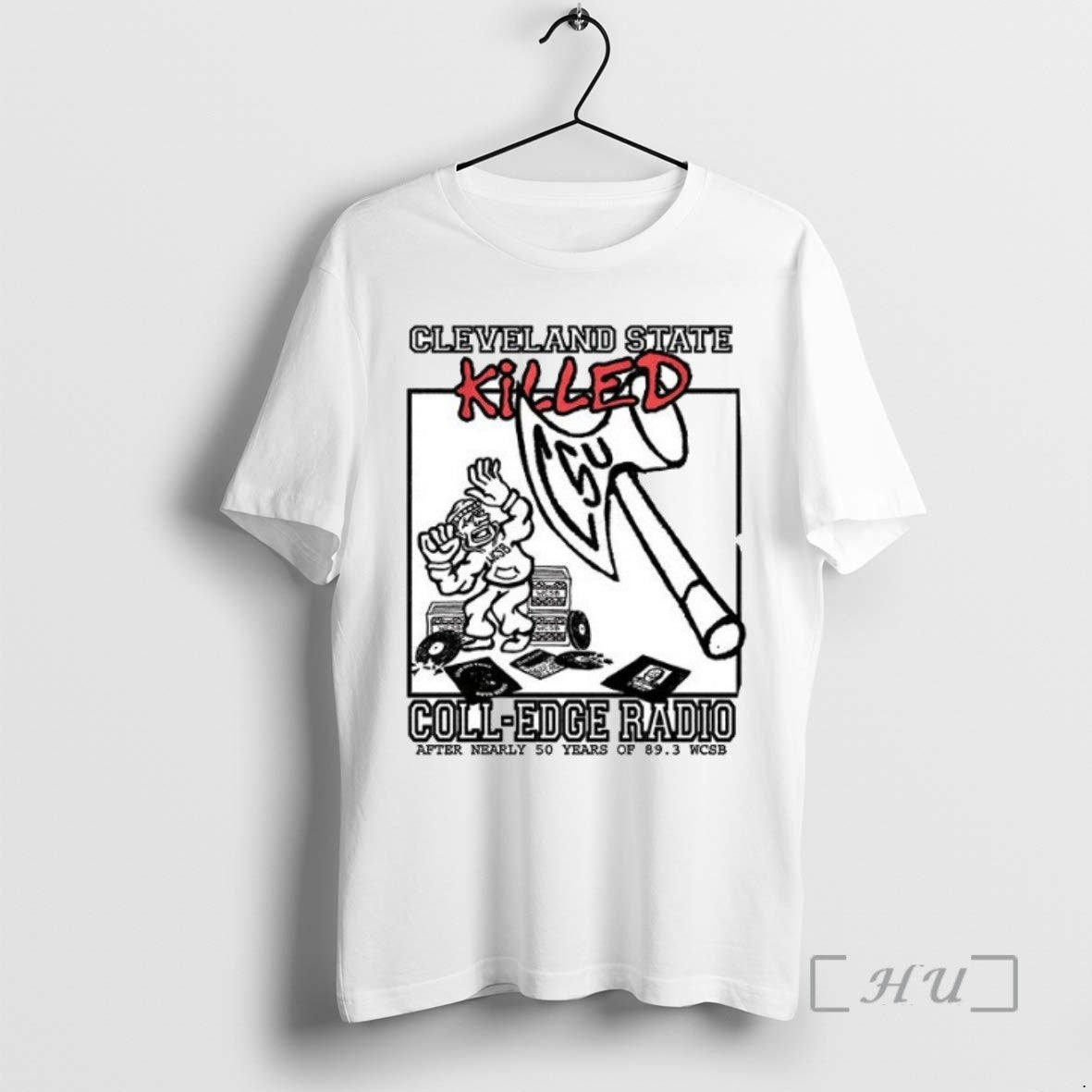 Officials Cleveland State Killed Coll Edge Radio Ceramic Ceramic And Classic Dad Cap