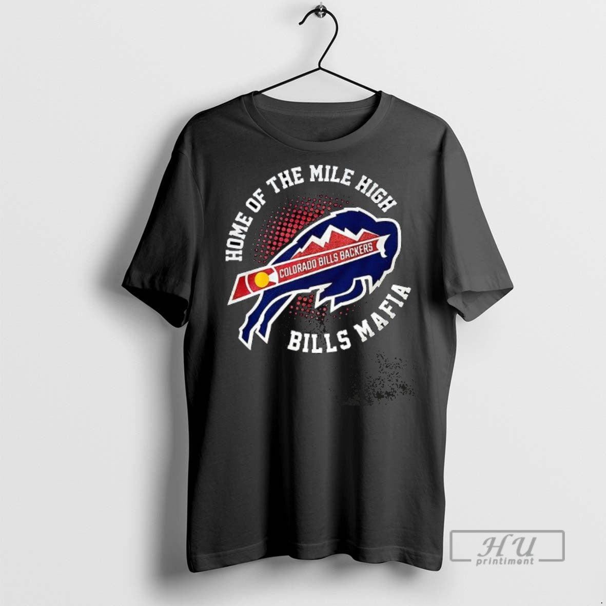 Officials Colorado Bills Backers Home Of The Mile High Bills Mafia T Shirts