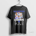 Officials Dallas Cowboys Football Team Collage Featuring Legends Signatures