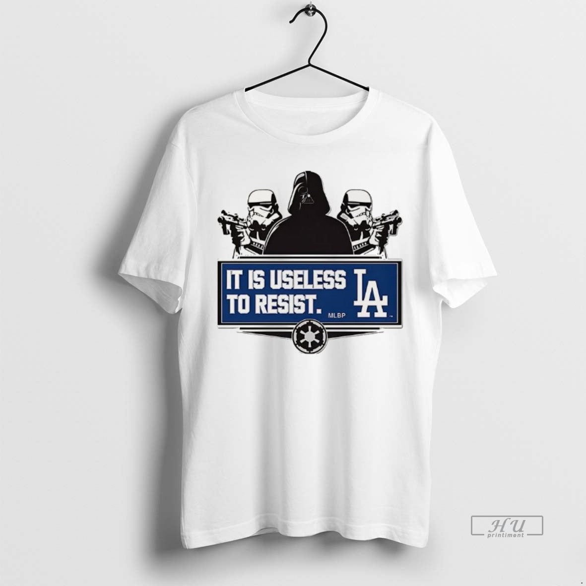 Officials Darth Vader And Stormtrooper Los Angeles Dodgers Baseball It Is Useless To Resist