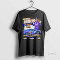 Officials Denny Hamlin Checkered Flag Sports 2025 South Point 400 Race Winner Ornaments T Shirts