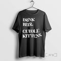 Officials Drink Beer Cuddle Kittens