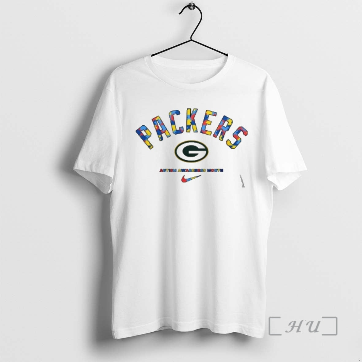 Green Bay Packers Autism Awareness Month They Not Like Us 2 Sided