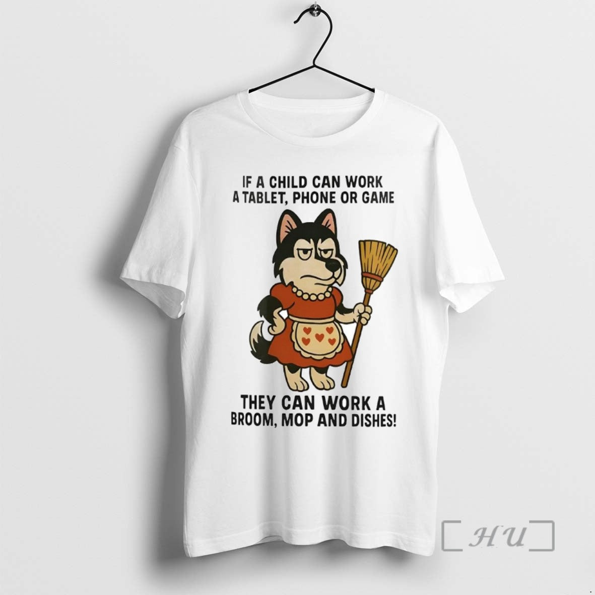 Officials Husky If A Child Can Work A Tablet Phone Or Game Work A Broom