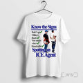 Know The Signs Spotting An Ice Agent Graphic