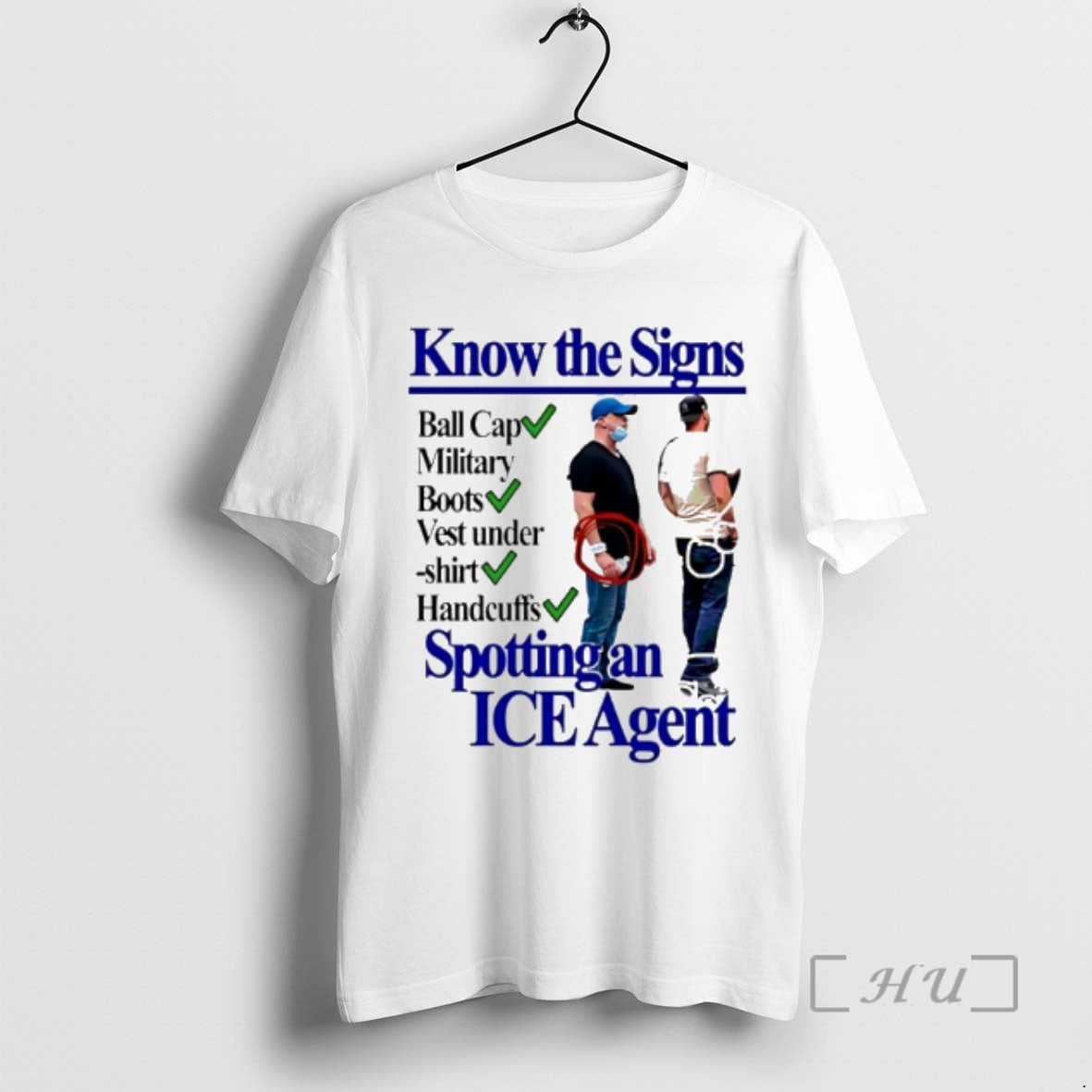 Know The Signs Spotting An Ice Agent Graphic