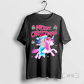 Officials Mermaid Riding Unicorn Merry Christmas Fantasy