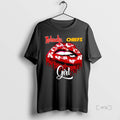 Officials Nebraska Cornhuskers And Kansas City Chiefs Girl Lips Falling Heart