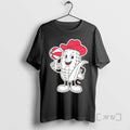 Nebraska Cornhuskers Corn Wearing Cowboy Spin Basketball