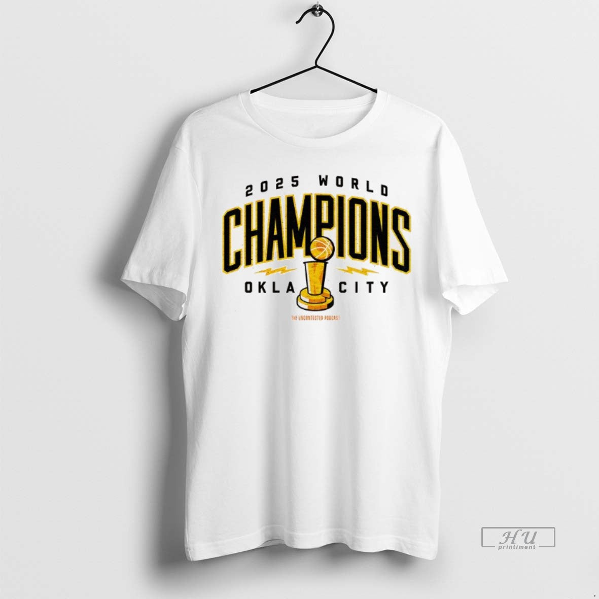 Officials Okc Thunder Nba Champions 2025 Okla City Trophy