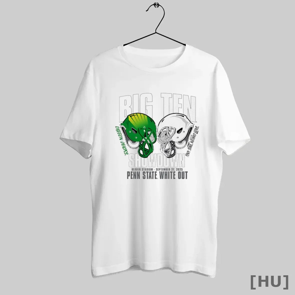Officials Penn State Nittany Lions Dueling Oregon Duckcs Big Ten 2025 White Out