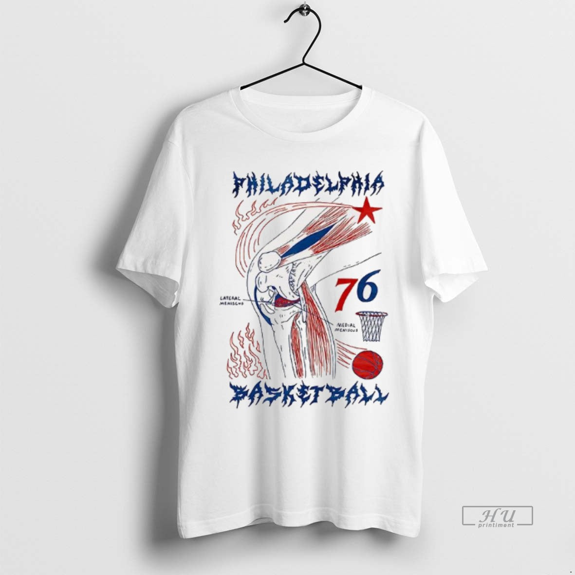 Officials Philadelphia Basketball Lateral Meniscus And Medial Meniscus