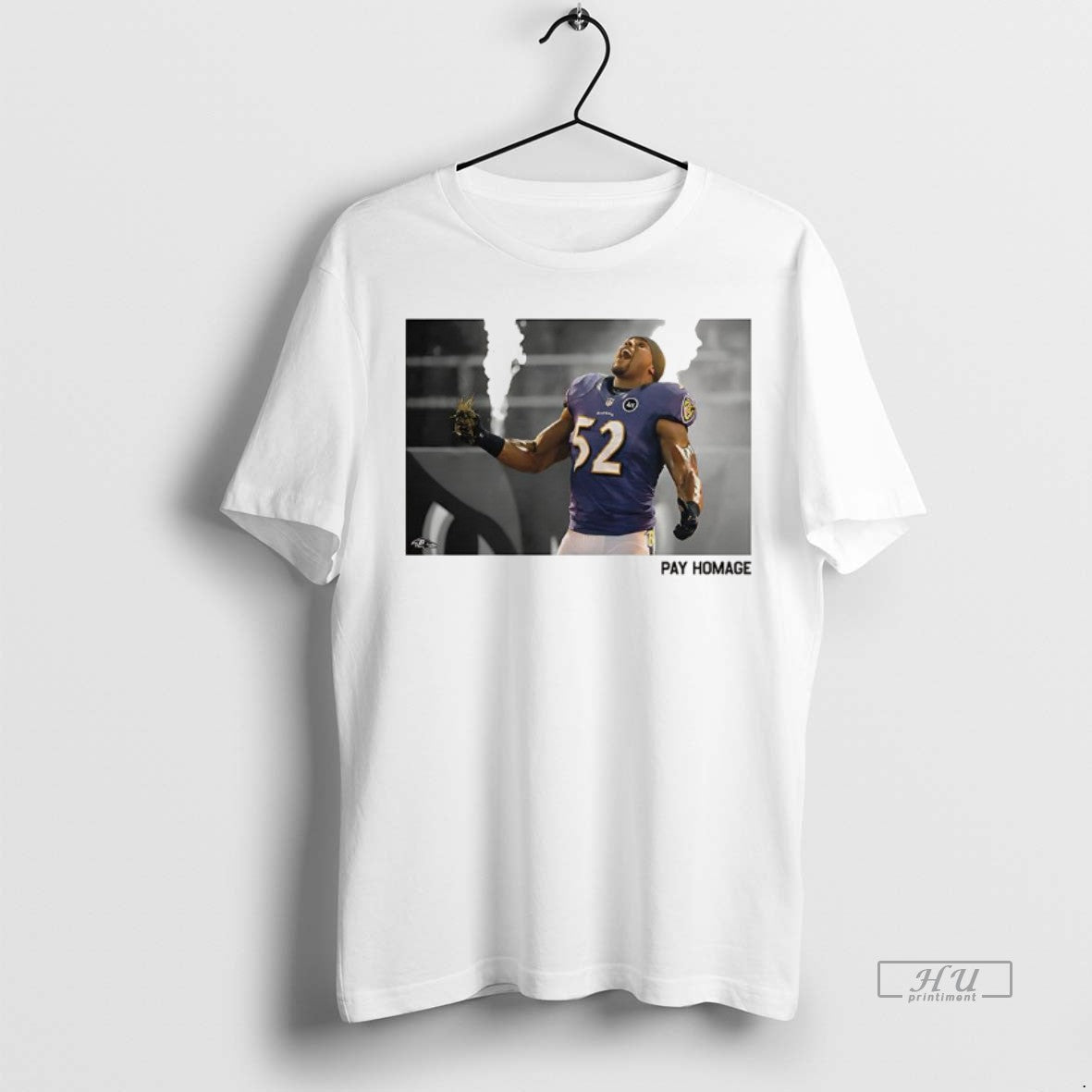 Officials Ray Lewis Baltimore Ravens Football Pay Homage Retro